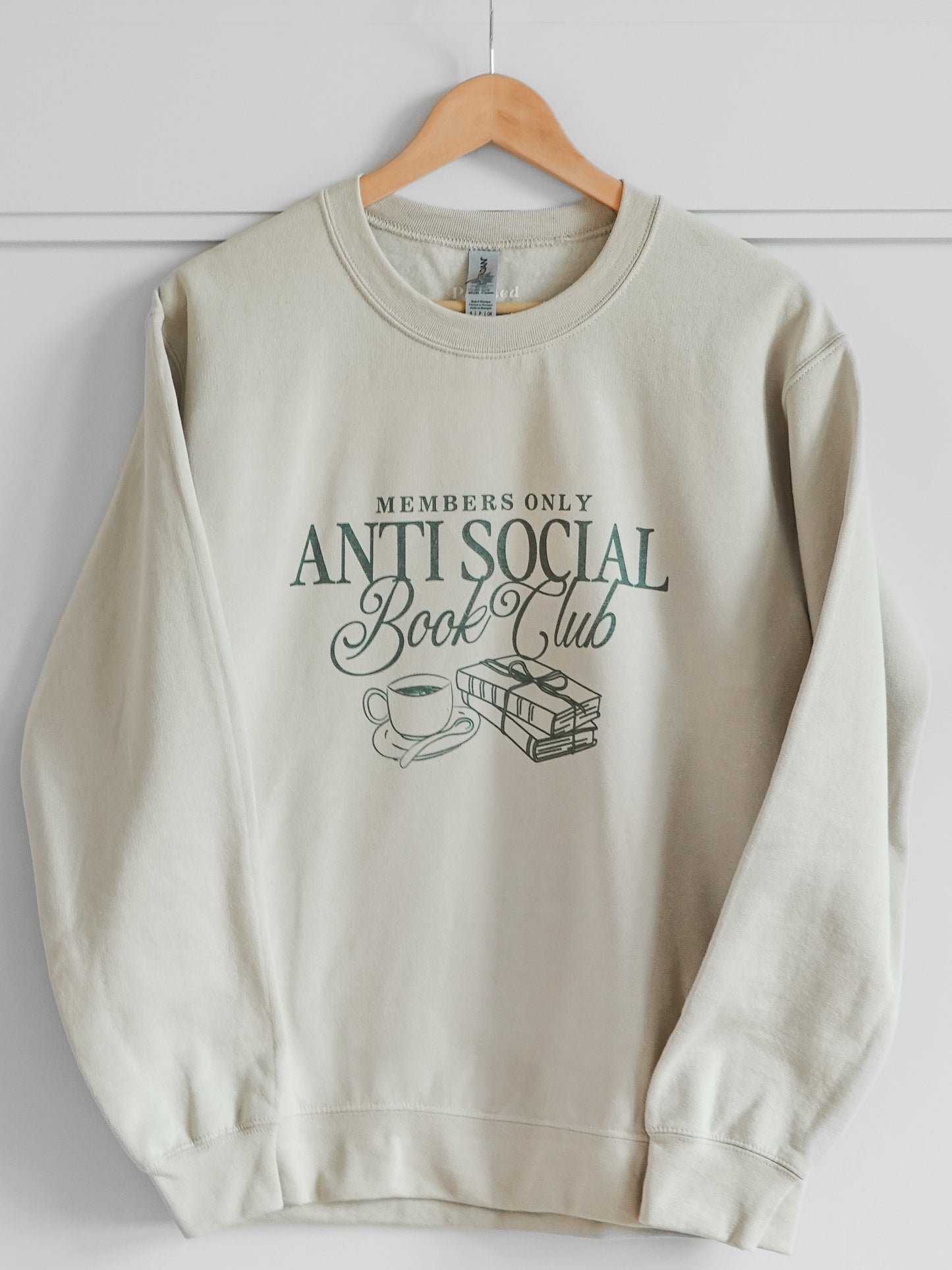 Anti Social Book Club Crewneck Sweatshirt