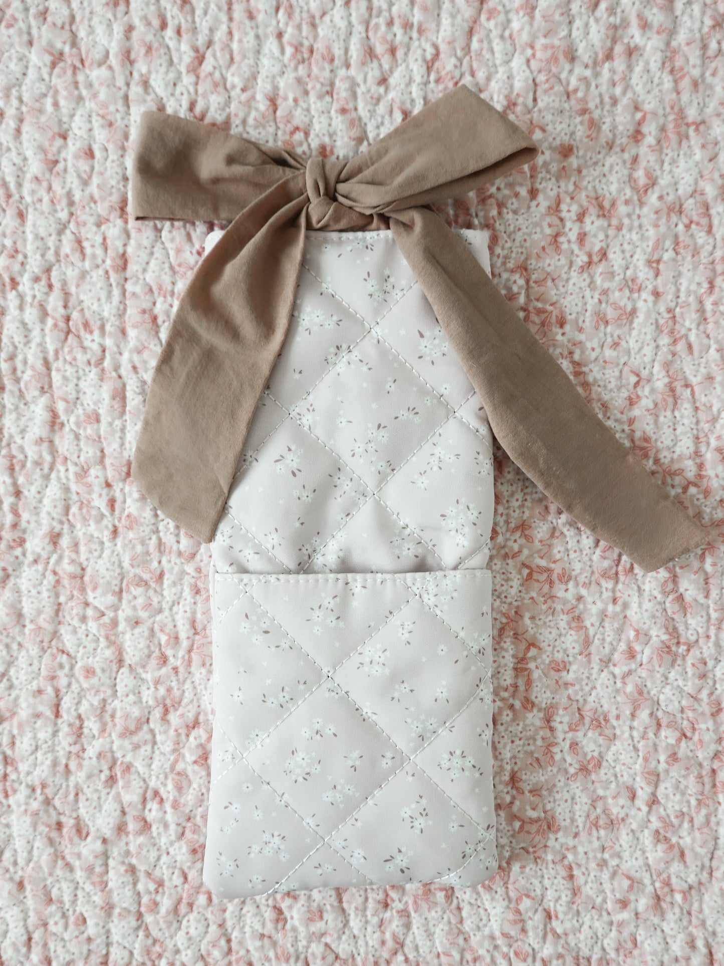 Cinnamon Latte Nintendo Switch Quilted Sleeve