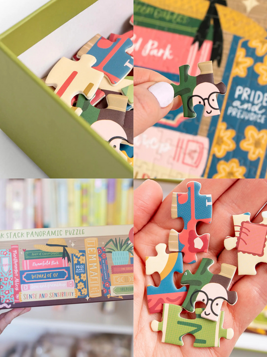 Classics Bookshelf - 400 Piece Jigsaw Puzzle