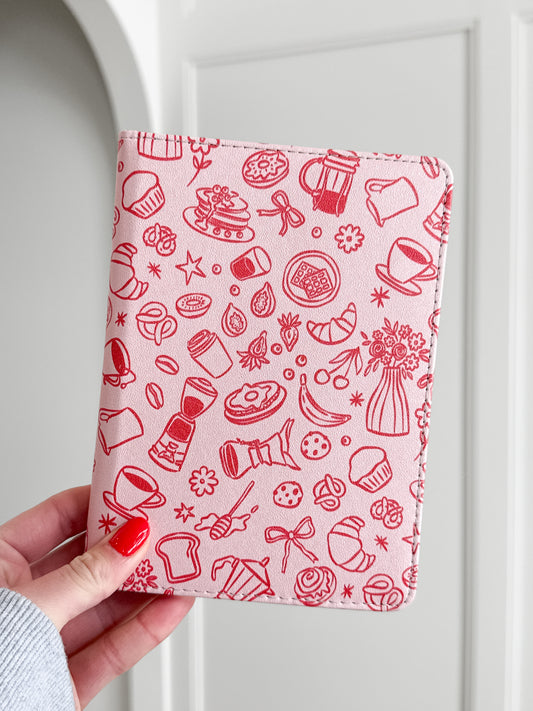 Pink Café Kindle Case