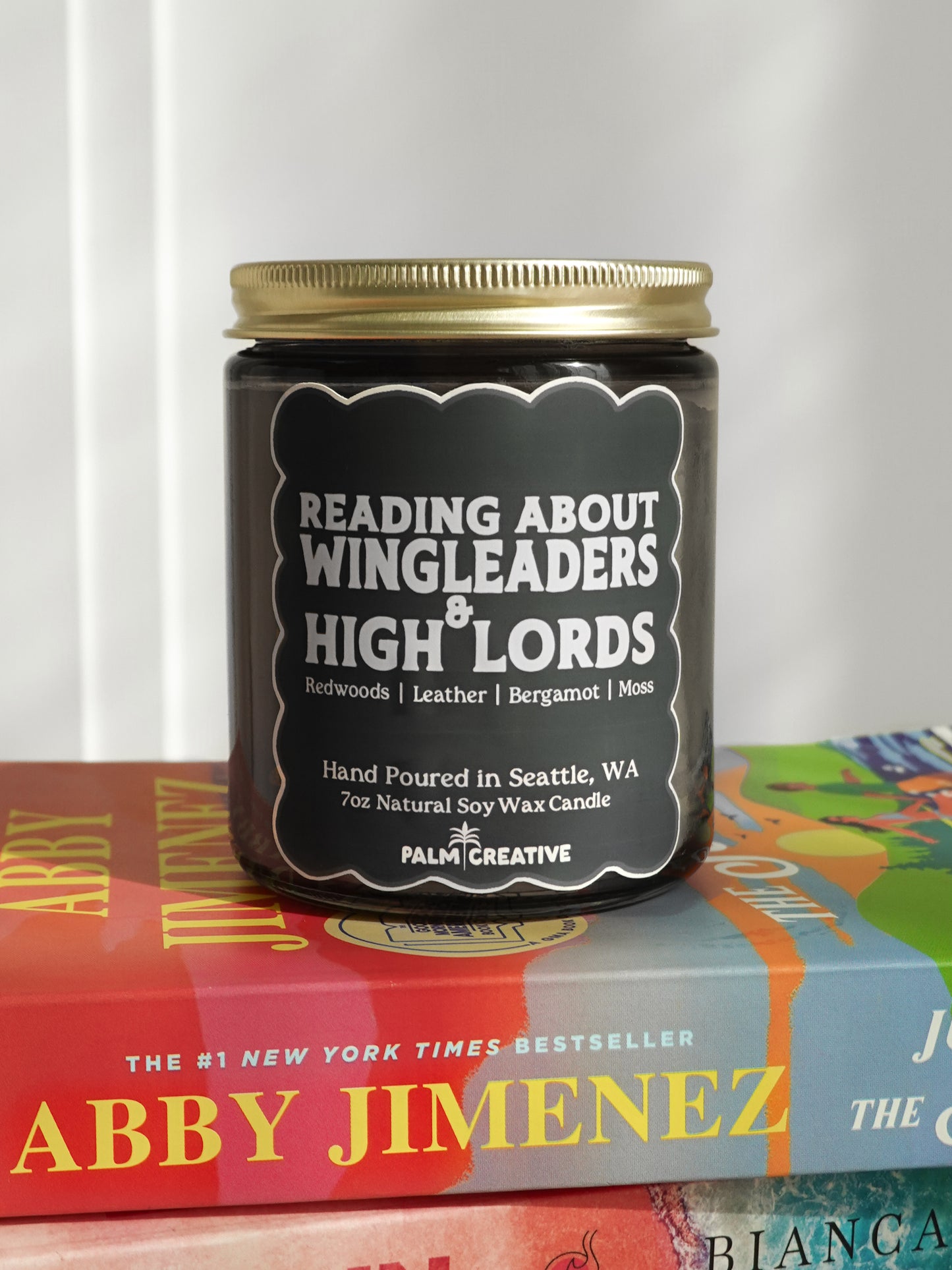 Reading About Wing Leaders & High Lords Candle