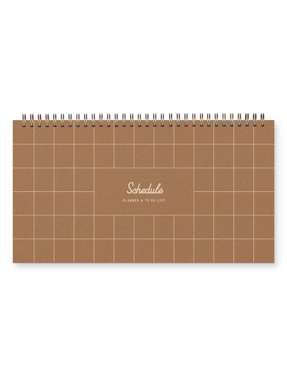 Autumn Grid Schedule Weekly Planner