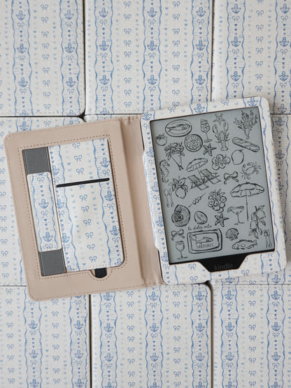 Brighter Days Blue Bow Kindle Case