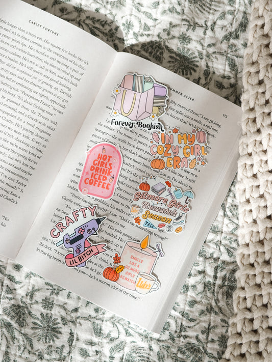 In My Cozy Girl Era Sticker