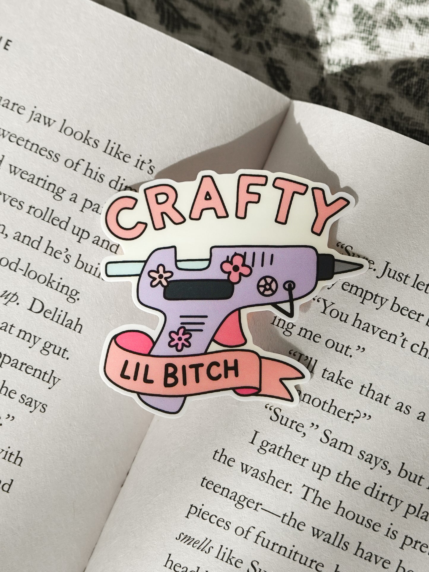 Crafty Little Bitch Sticker