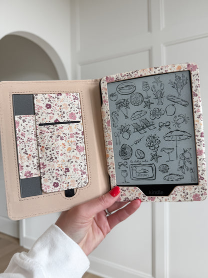 Fall Meadows Floral Kindle Case