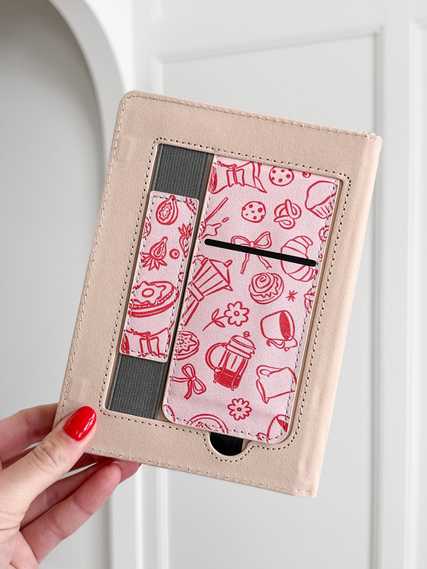 Pink Café Kindle Case