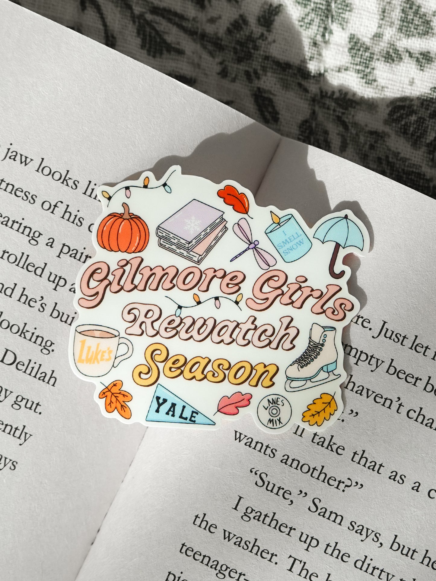 Smells Like A Gilmore Girls Rewatch Sticker