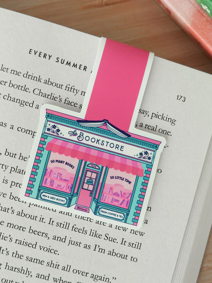 The Pink Bookstore Magnetic Bookmark