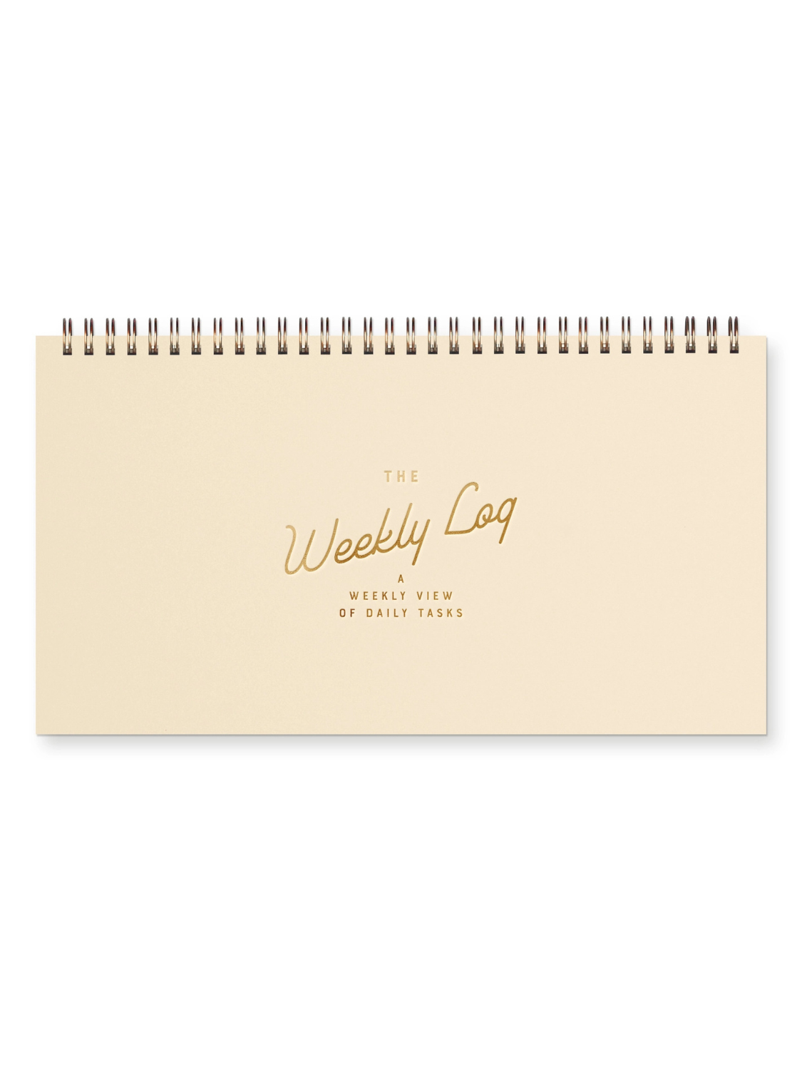 The Weekly Log Weekly Beige Planner