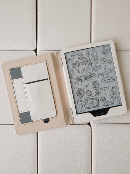 Vanilla Latte Neutral Kindle Case