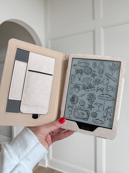 Vanilla Latte Neutral Kindle Case