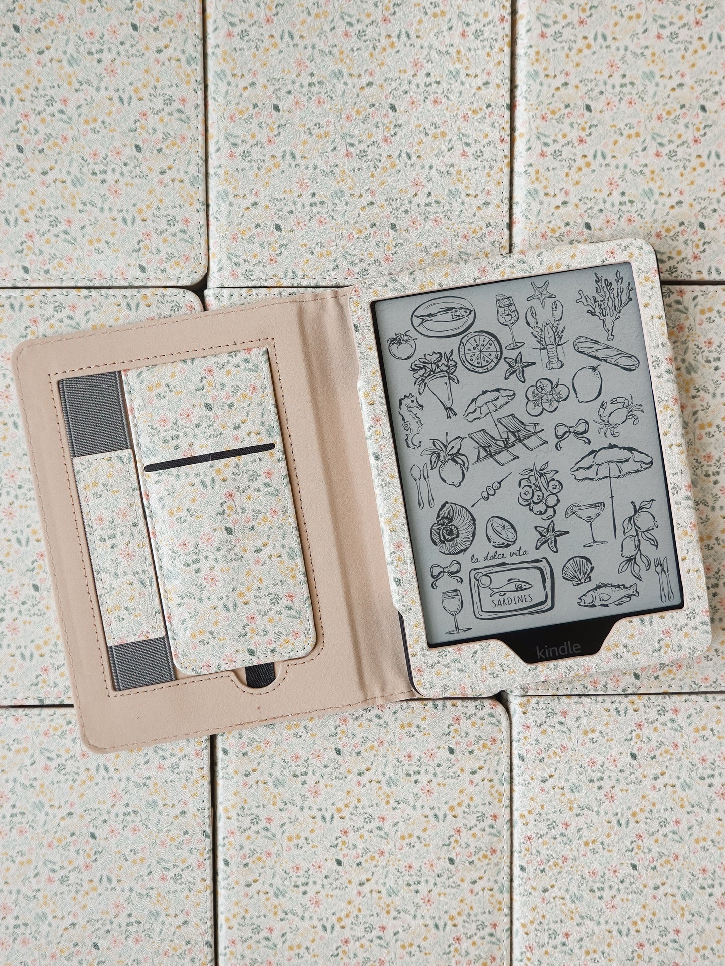 Wildflower Floral Kindle Case