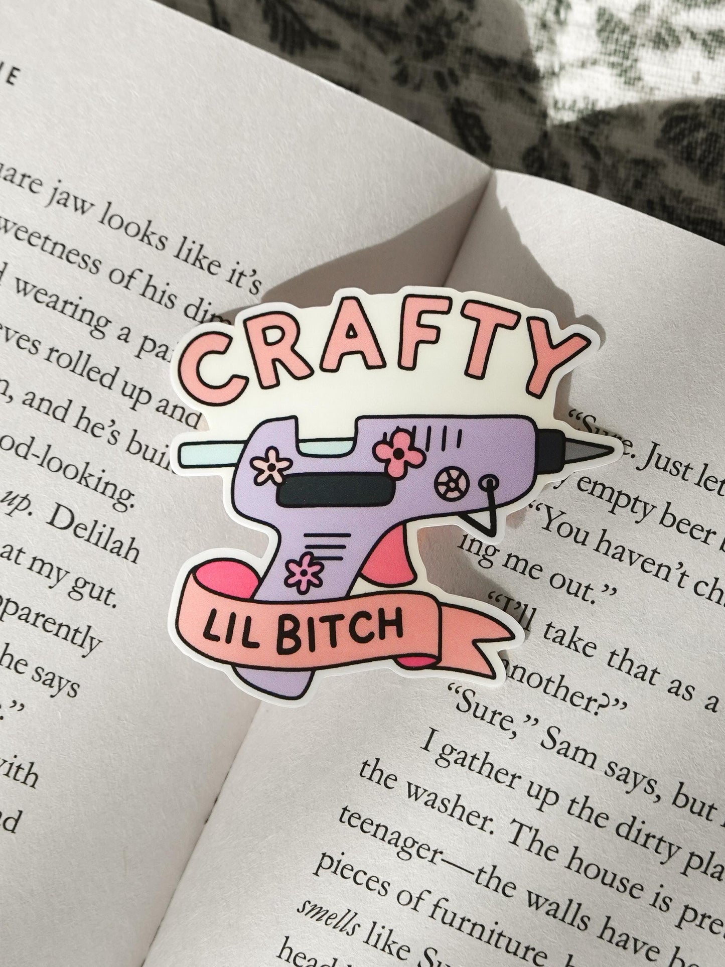 Crafty Little Bitch Sticker