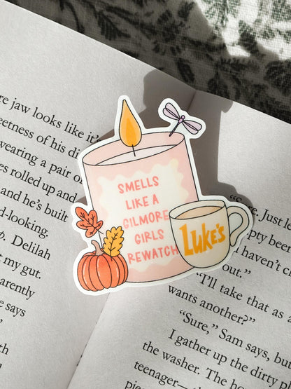 Smells Like A Gilmore Girls Rewatch Sticker