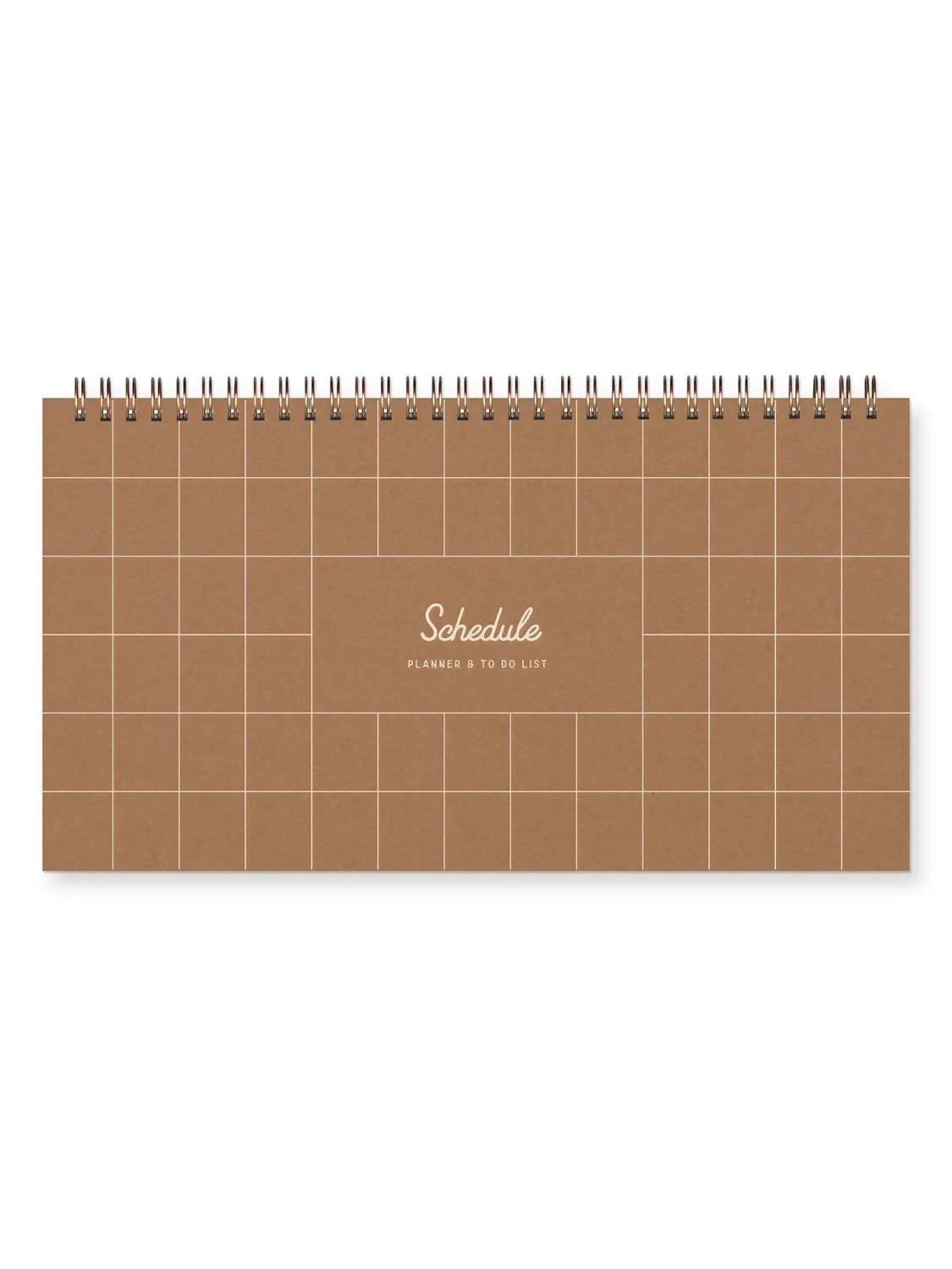 Autumn Grid Schedule Weekly Planner