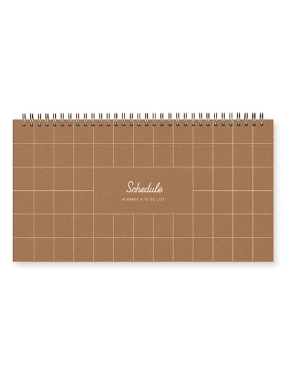 Autumn Grid Schedule Weekly Planner