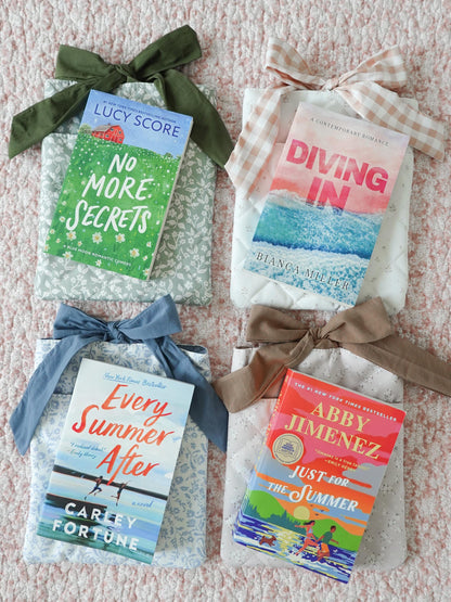 Salt Air Quilted Book Sleeve