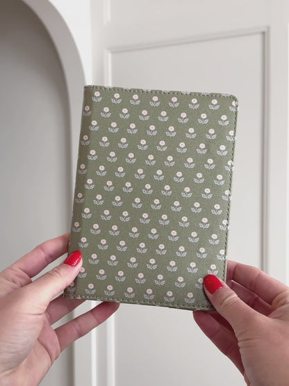 Sage Garden Green Floral Kindle Case